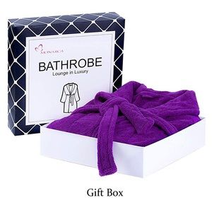 COPY - PLUSH CLOTH BATHROBE HOTEL SPA ROBE